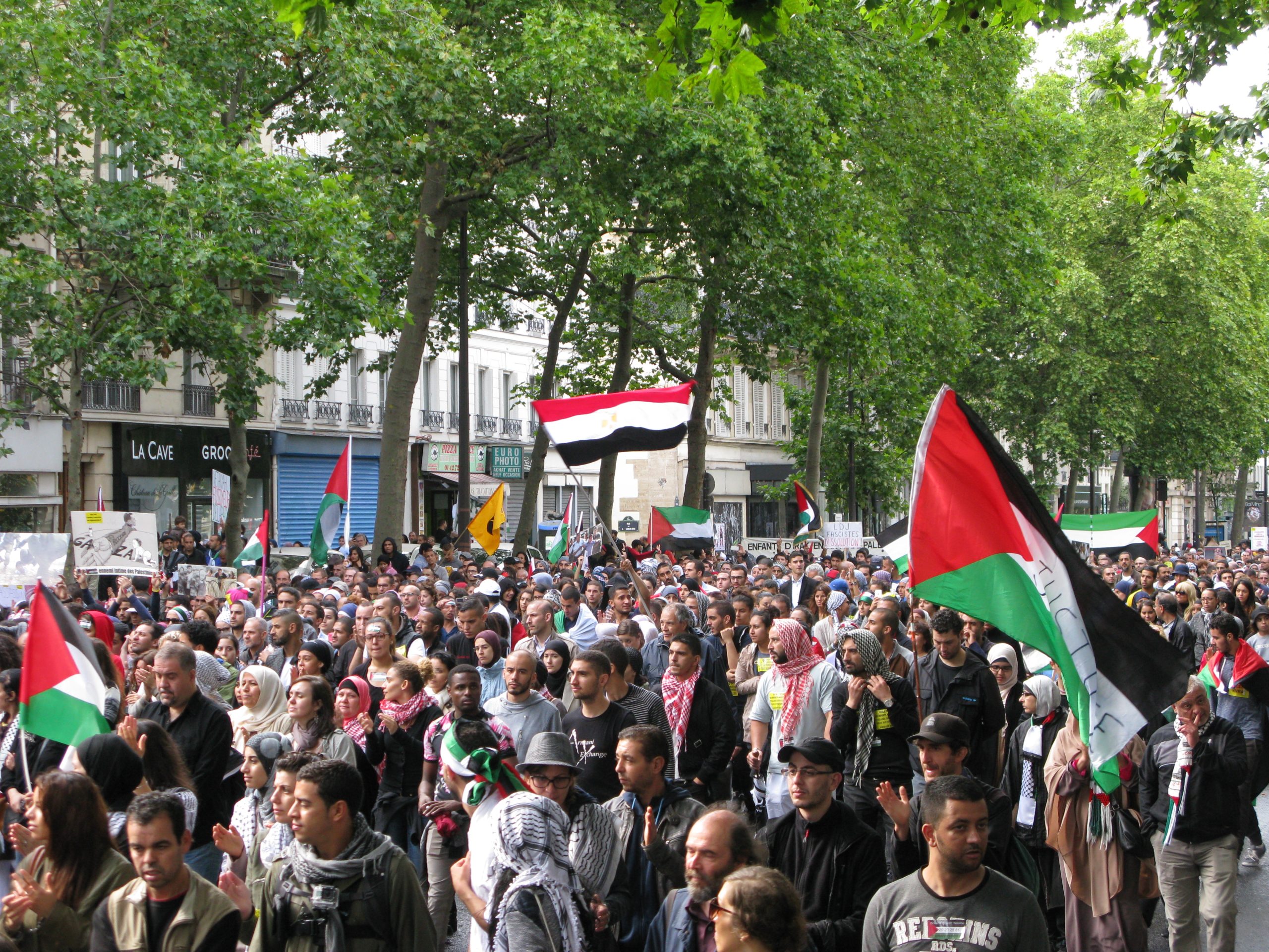 Deux hommes condamnés pour insultes et menaces sur des policiers en marge d&rsquo;une manifestation pro-palestinienne